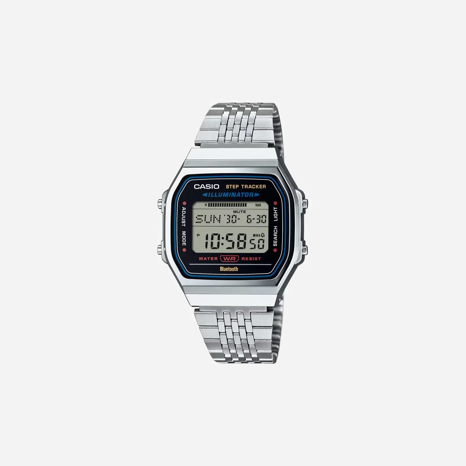 Casio Vintage ABL-100WE-1ADF Bluetooth Black Dial Digital Watch Retro Style with Modern Smart Features