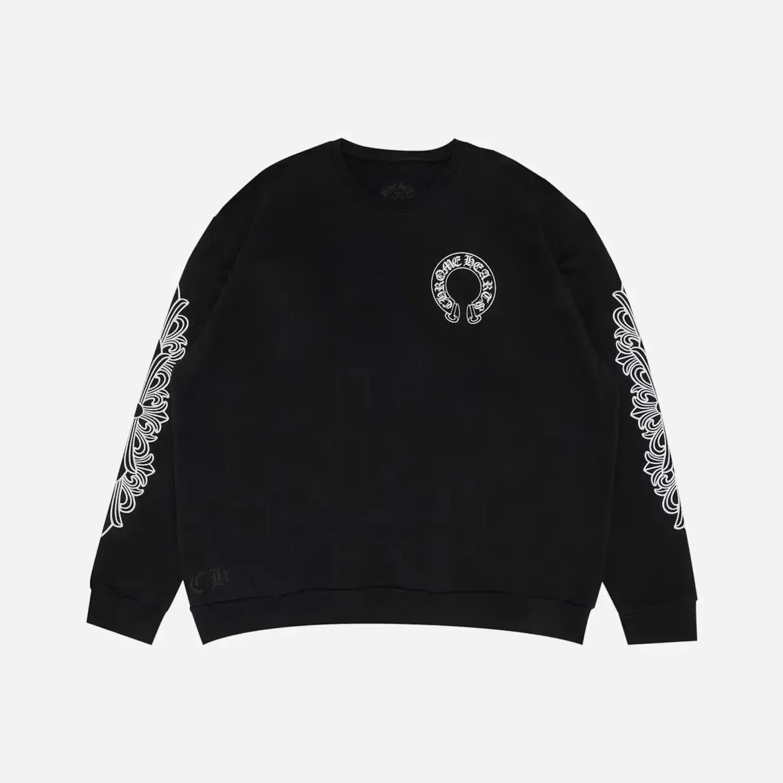 Chrome Hearts Horseshoe Crewneck Black