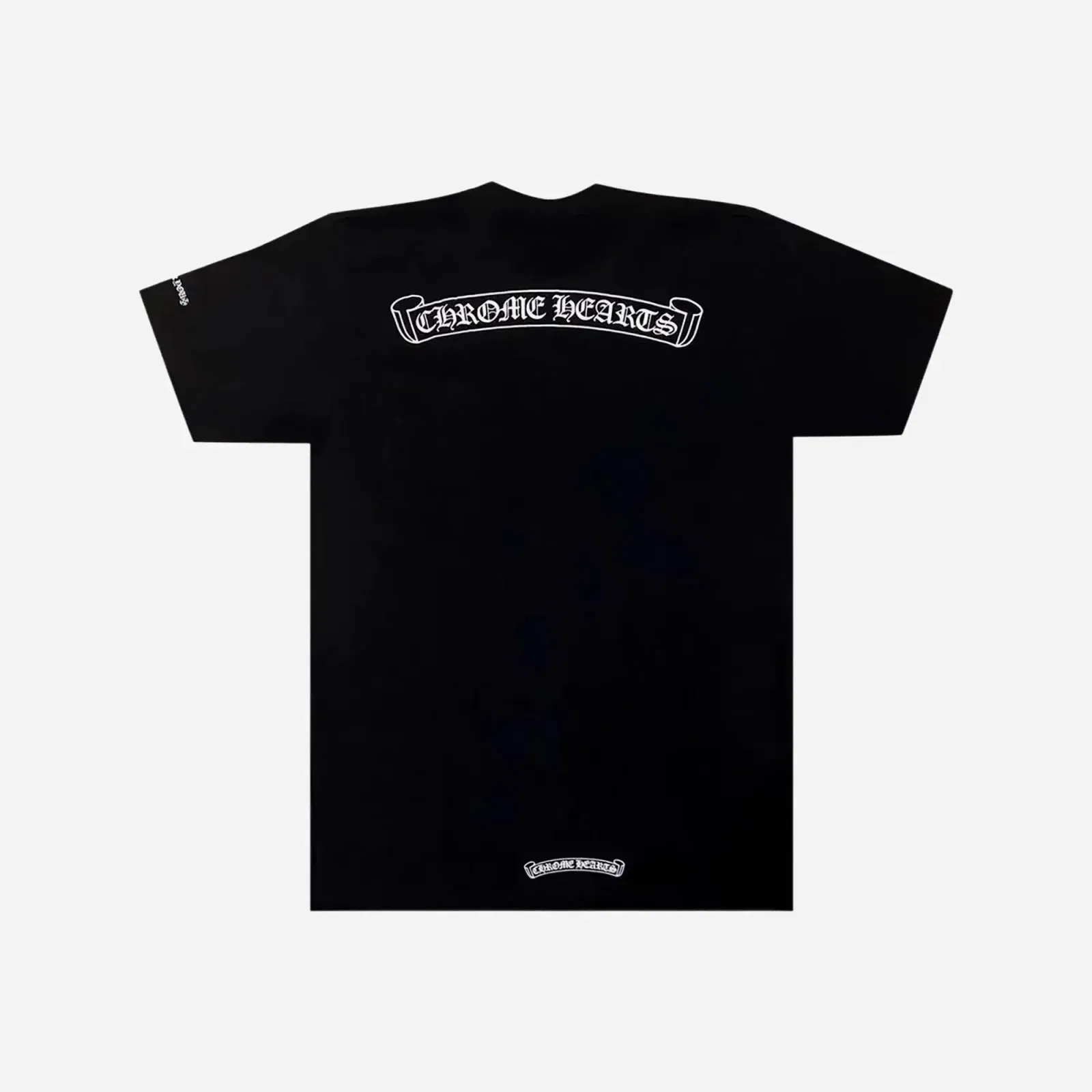 Chrome Hearts Scroll Logo T-Shirt Black