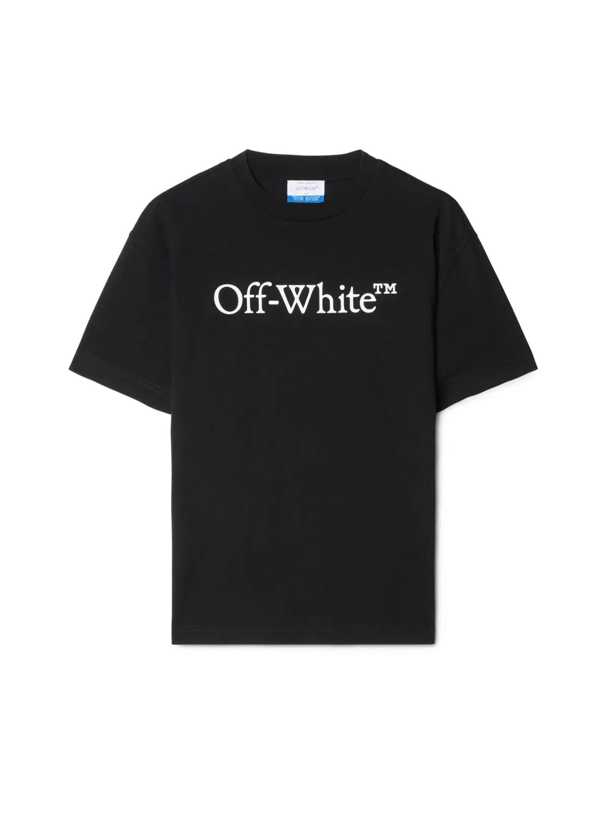 Bookish Casual T-Shirt Mit Großem Logo SCHWARZ