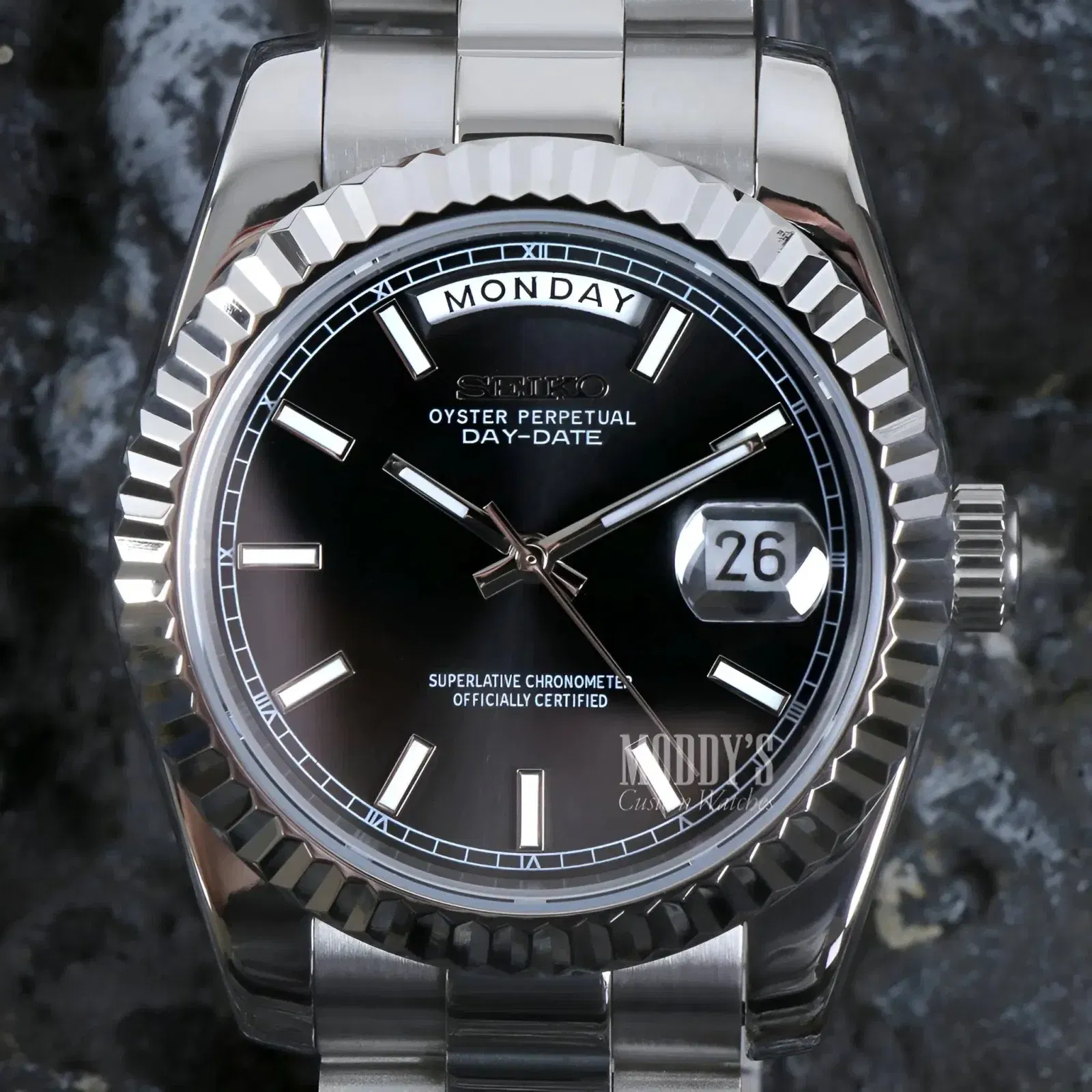 Seikojust Daydate Classic Black