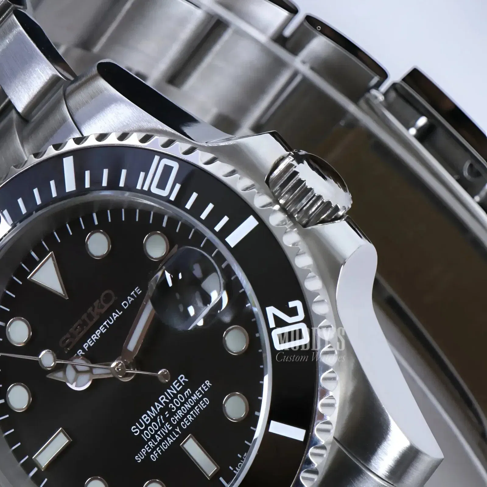 Seikomariner Steel Black