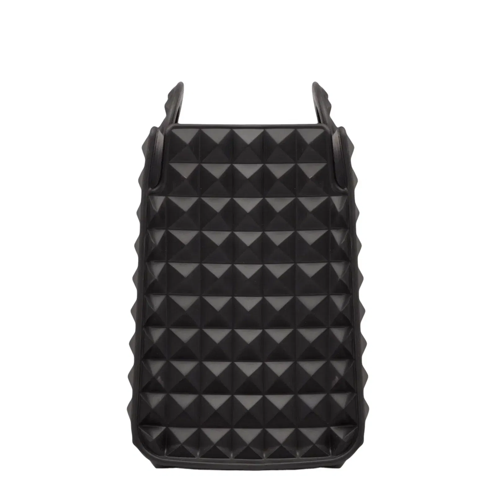 Black Rubber Le Troisième Shopping Bag