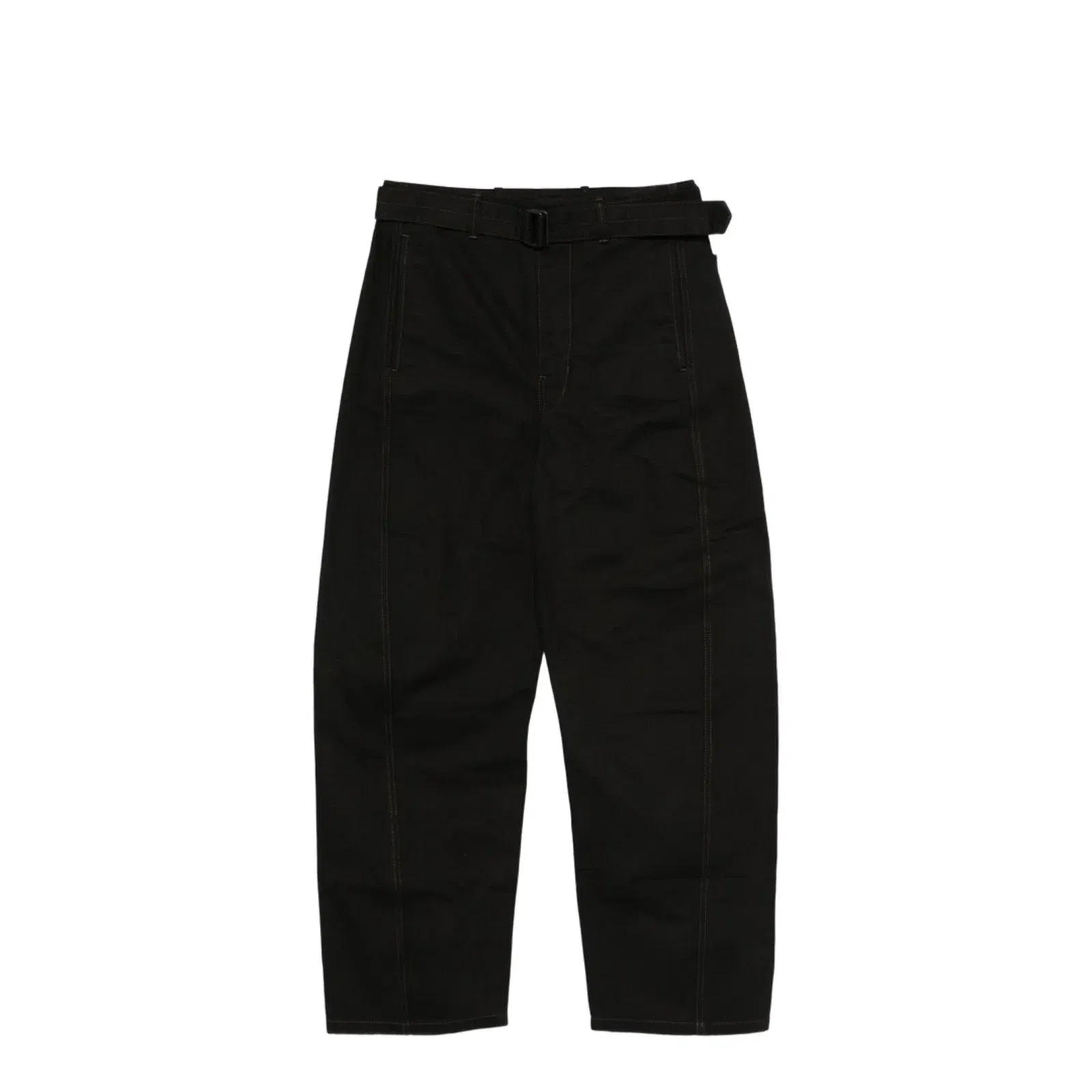 Black Maxi Barrel Workwear Pants