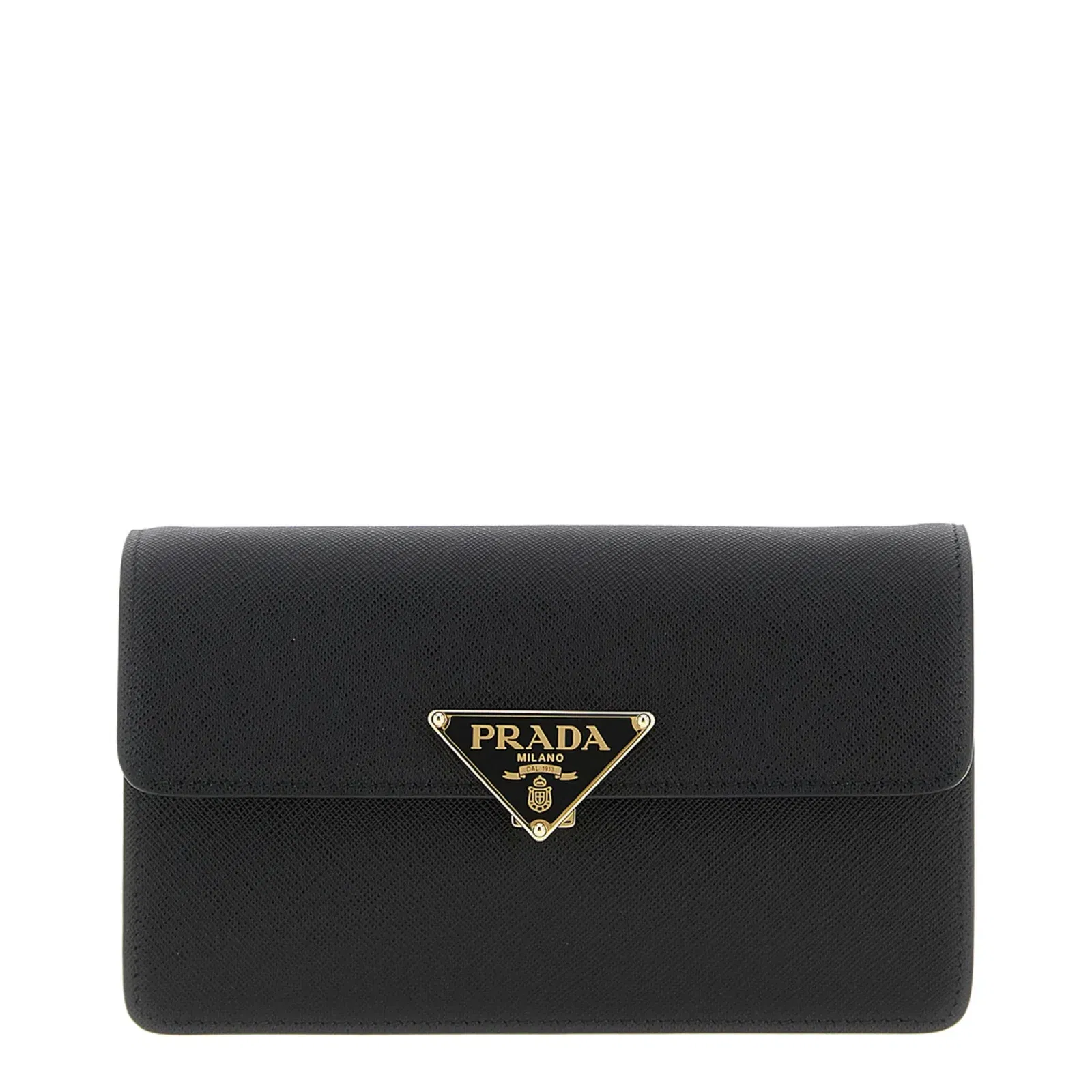 Black Saffiano Leather Mini-Bag