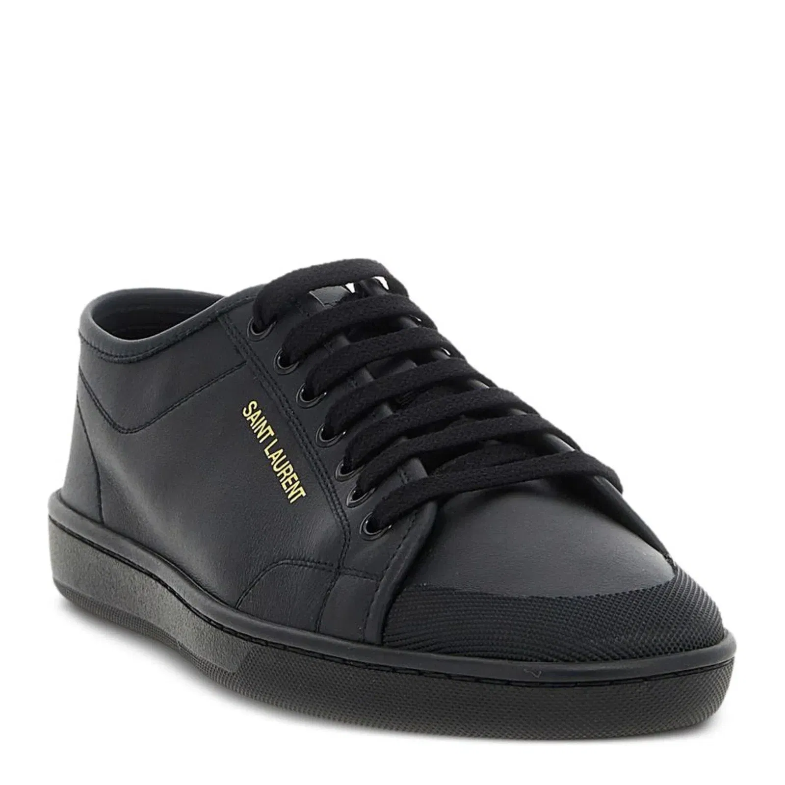 Gym Sneakers in Smooth Leather