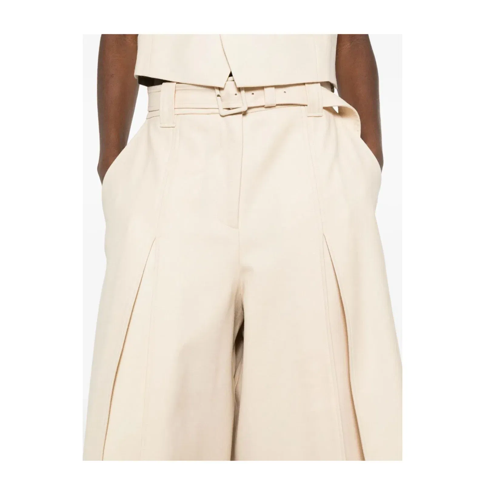 Hypnotic Wool Culotte Cream