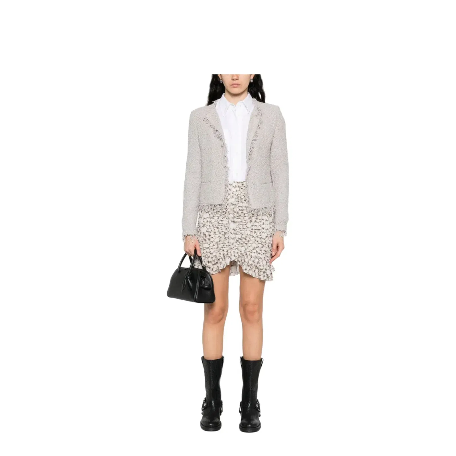 Cotton Jacket - Light Grey