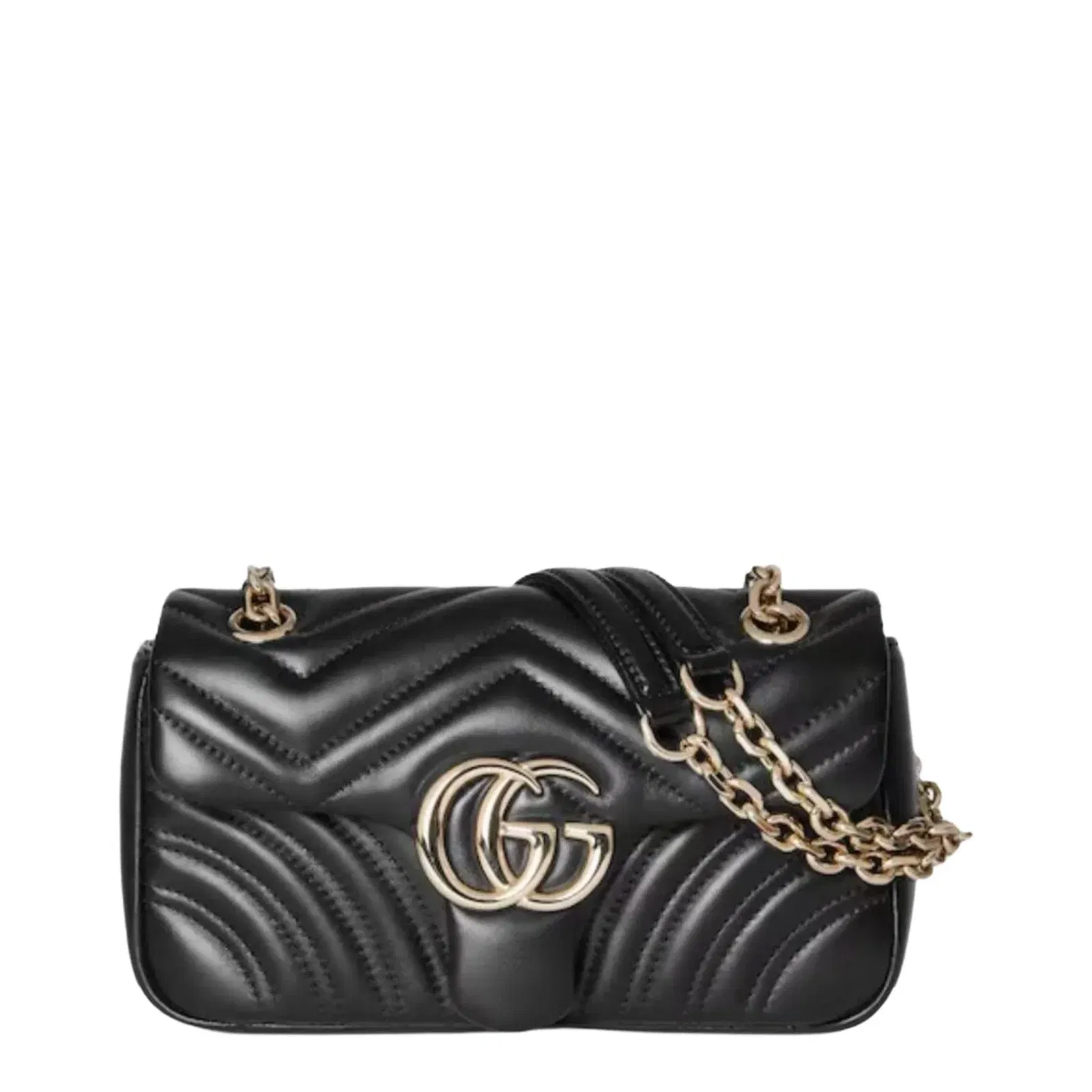 Small Shoulder Bag Black Leather