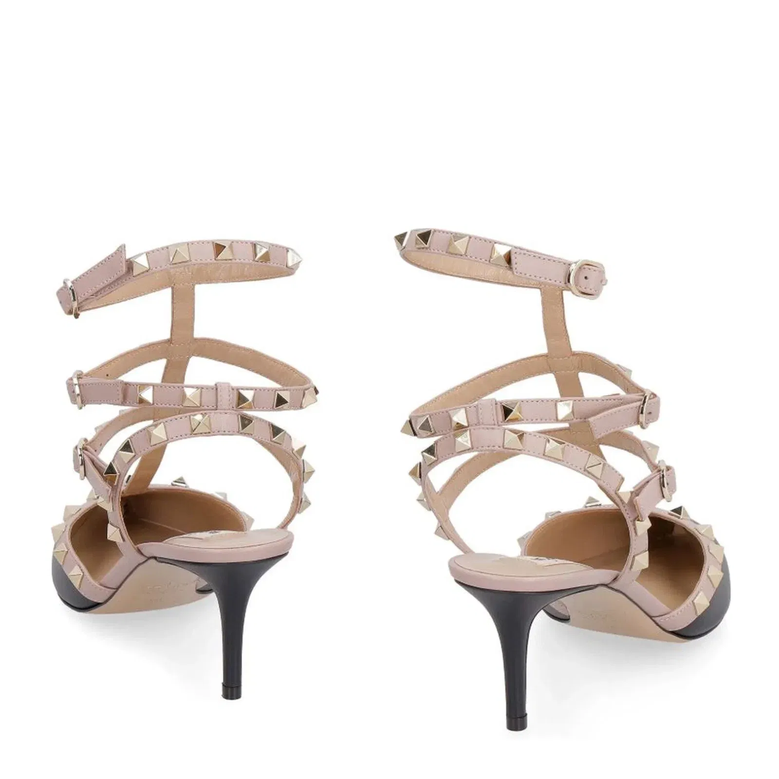 Rockstud Leather Pumps