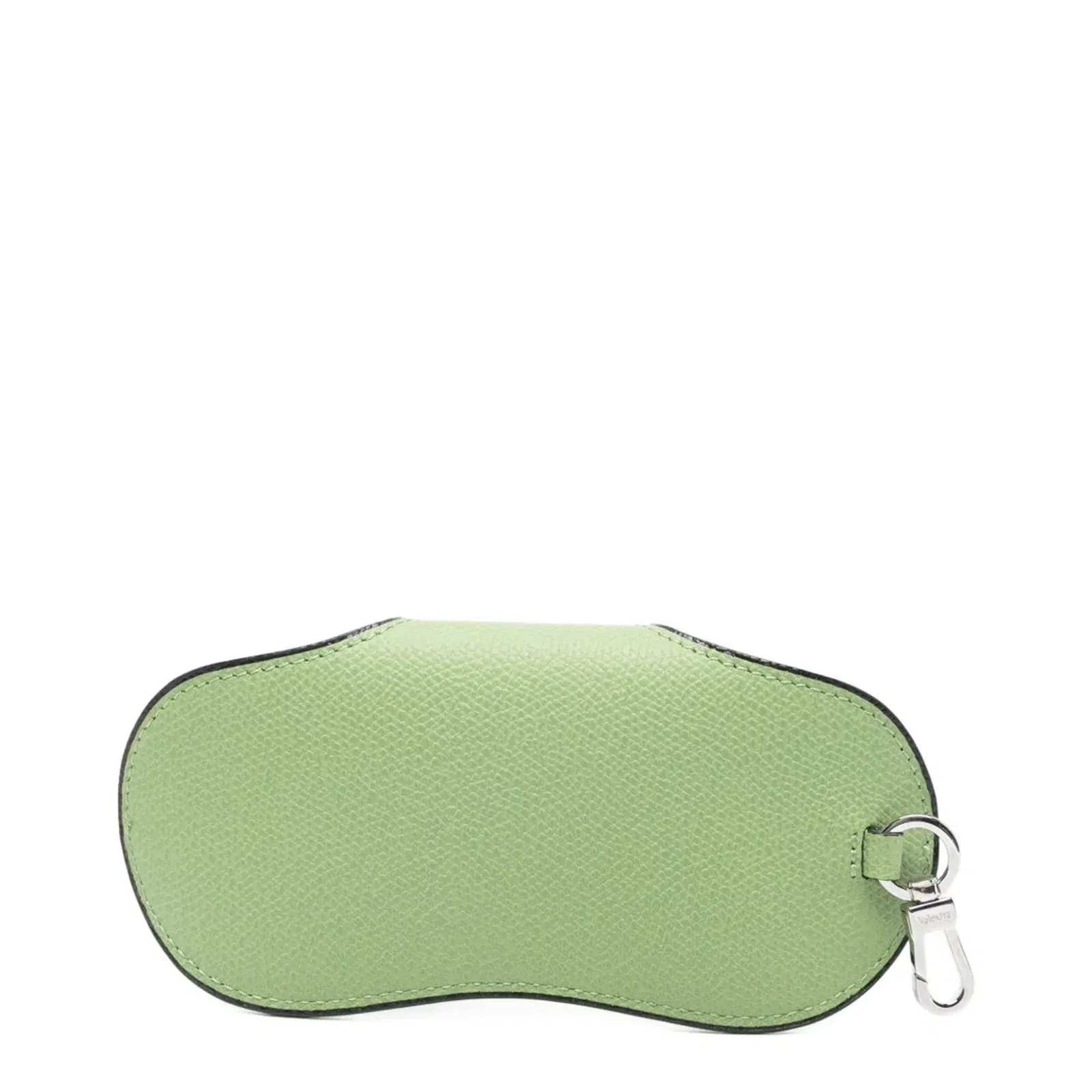 Aloe Green Leather Luxury Glasses Case with Lanyard
