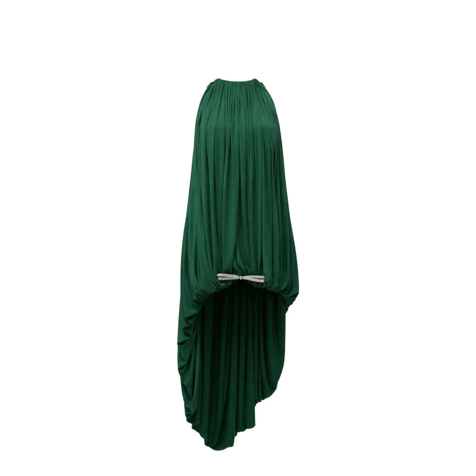 Silk Draped Dress