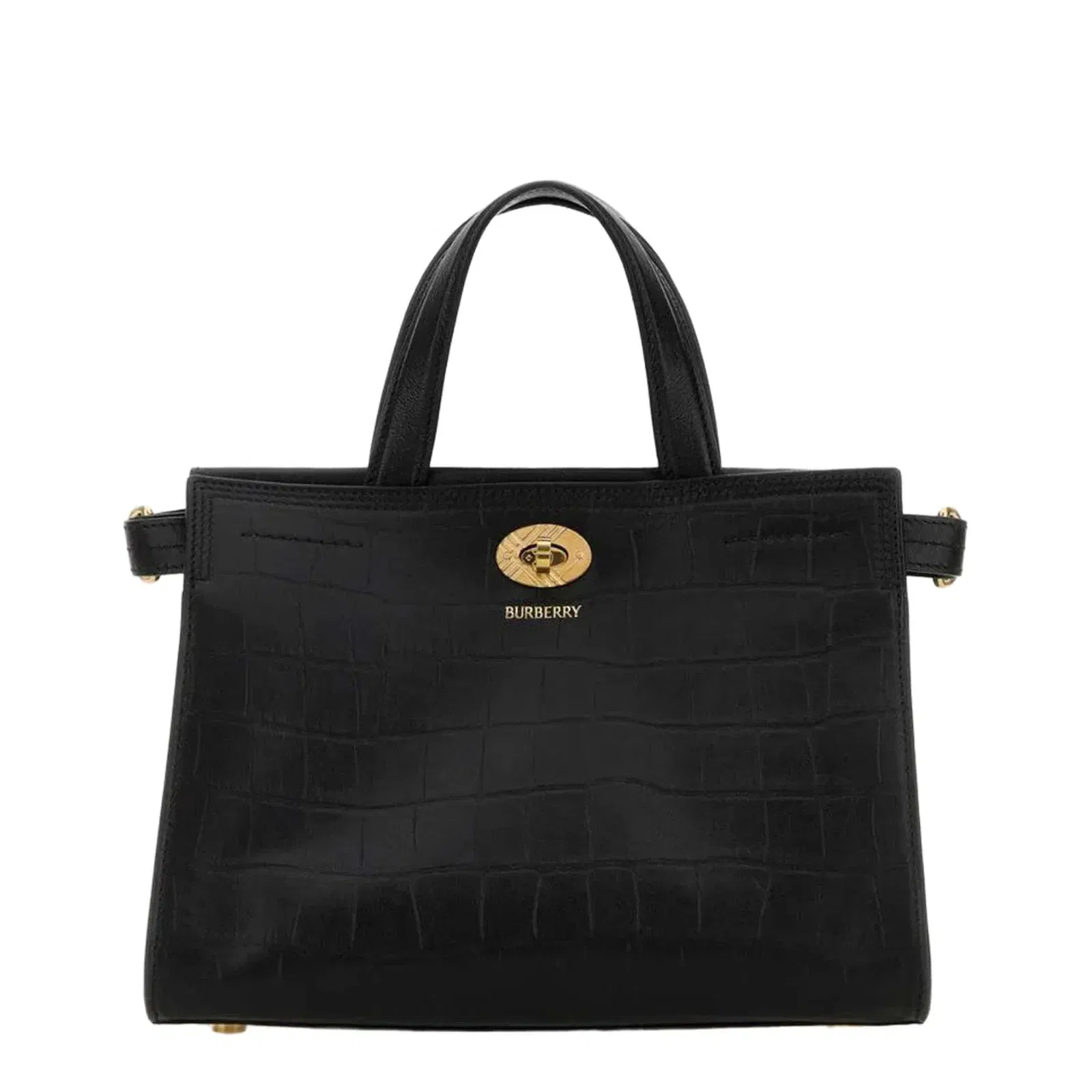 Cotswolds Mini Leather Handbag - Black