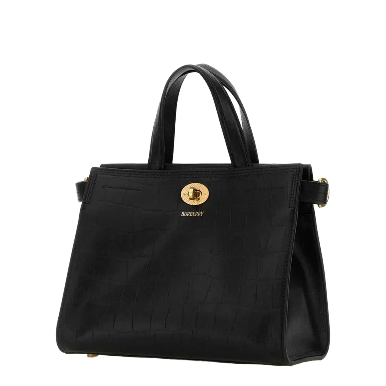 Cotswolds Mini Leather Handbag - Black