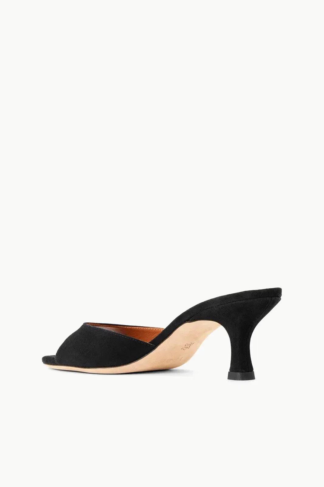 BRIGITTE SUEDE MULE BLACK