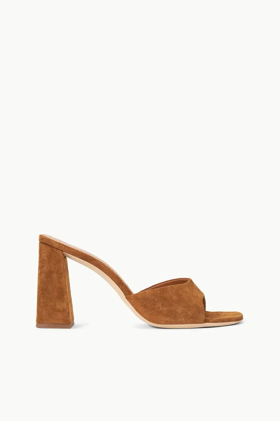 SLOANE HEEL TAN SUEDE