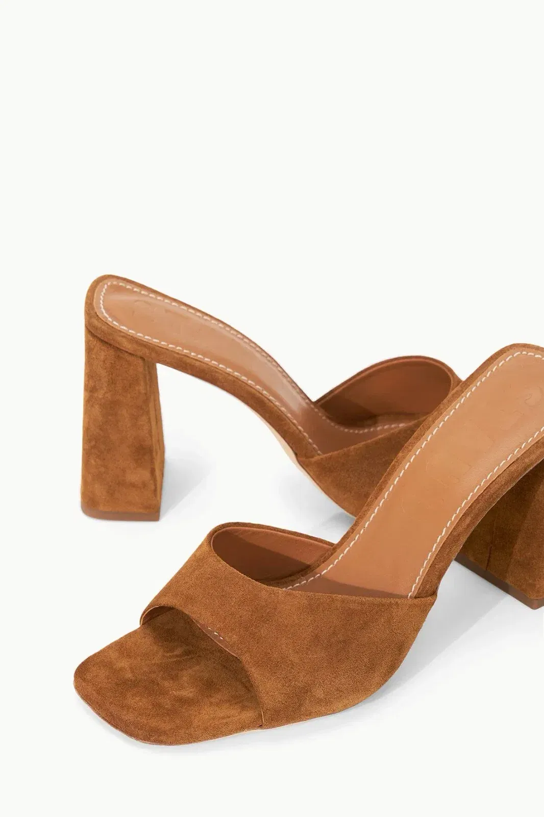 SLOANE HEEL TAN SUEDE