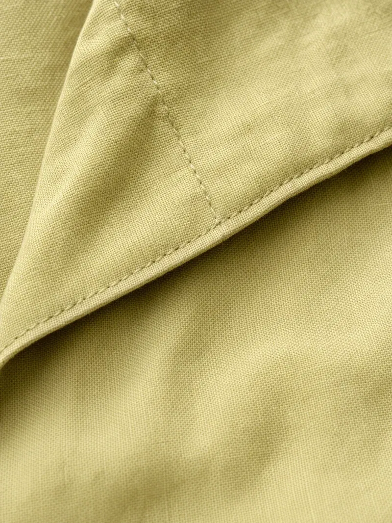 Brushed Cotton Shirt – Dune Olive