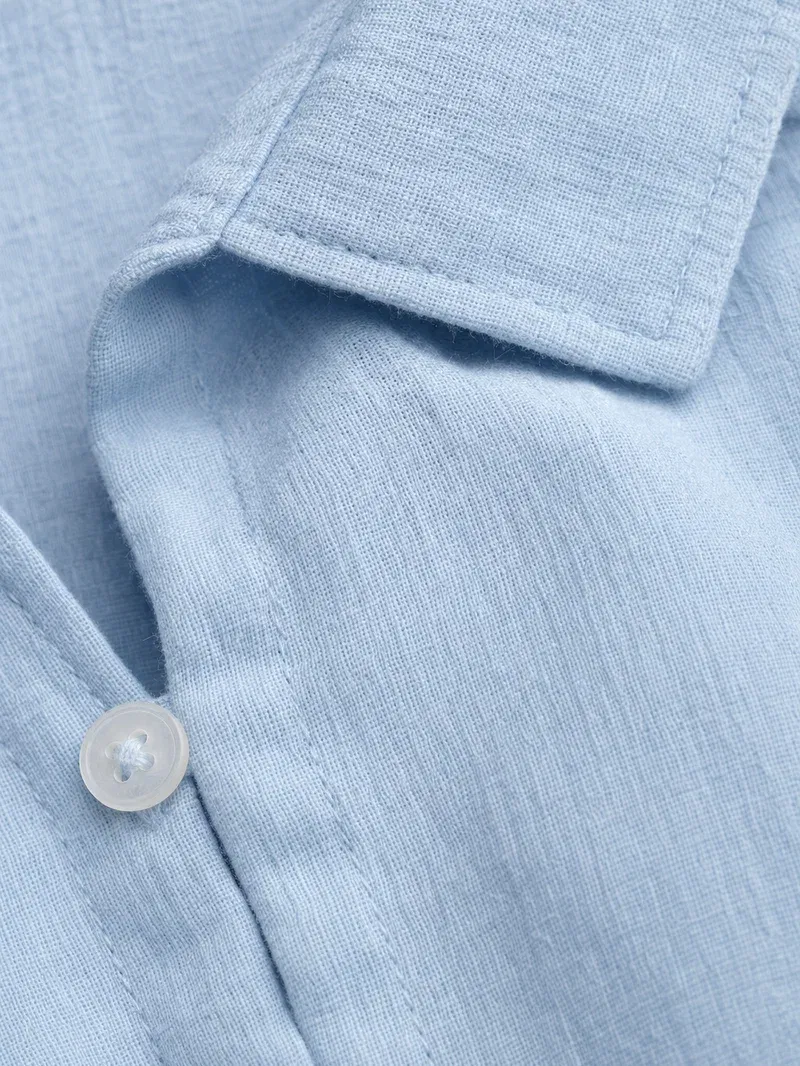 Softline Long Sleeve Polo – Glacier