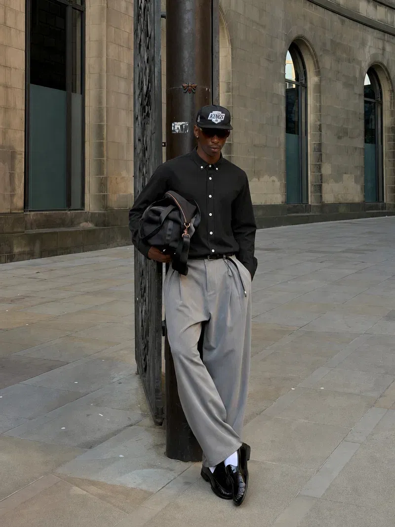 Alan Koch Noir Heritage Black Shirt Back