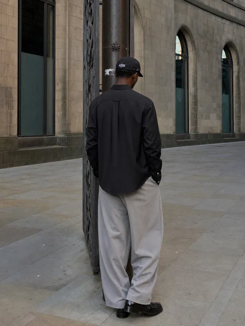 Alan Koch Noir Heritage Black Shirt Back