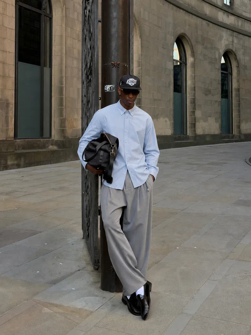 Alan Koch Noir Heritage Ice Blue Shirt