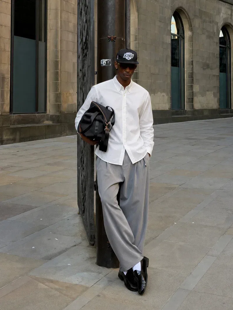 Alan Koch Noir Heritage White Shirt