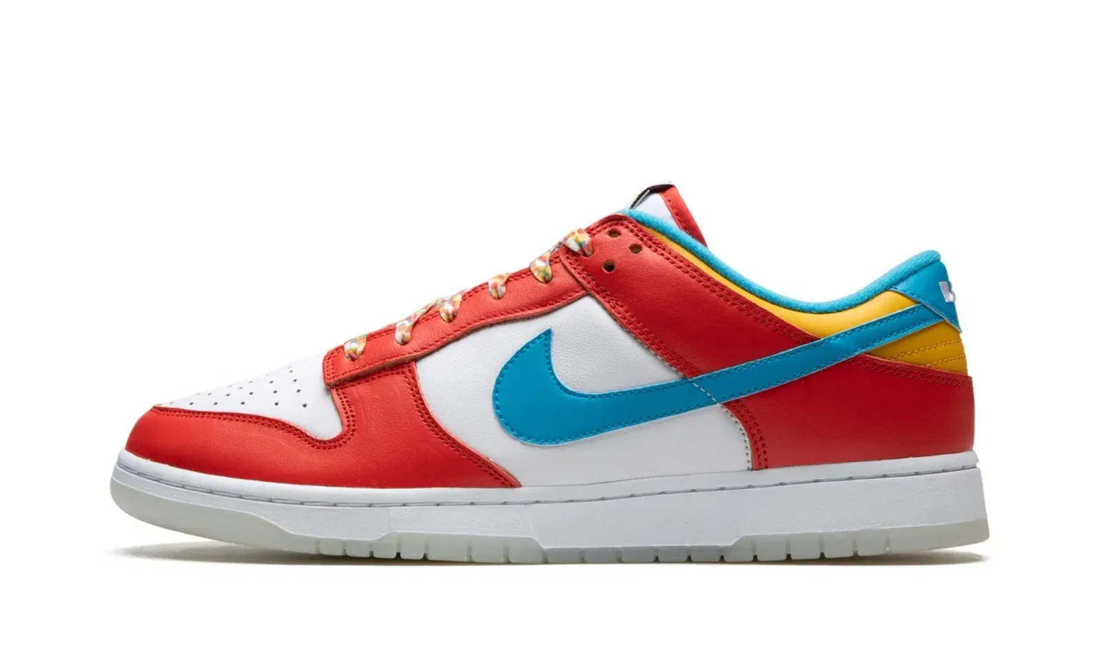 Lebron James x Nike Dunk Low Fruity Pebbles