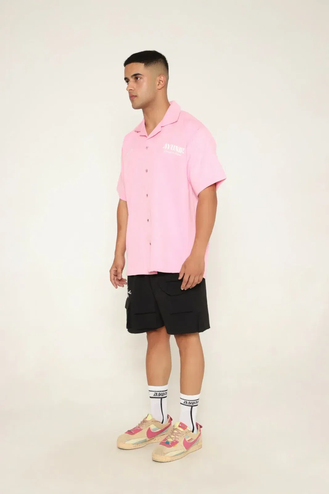 BabyPink Signature Bowling Shirt