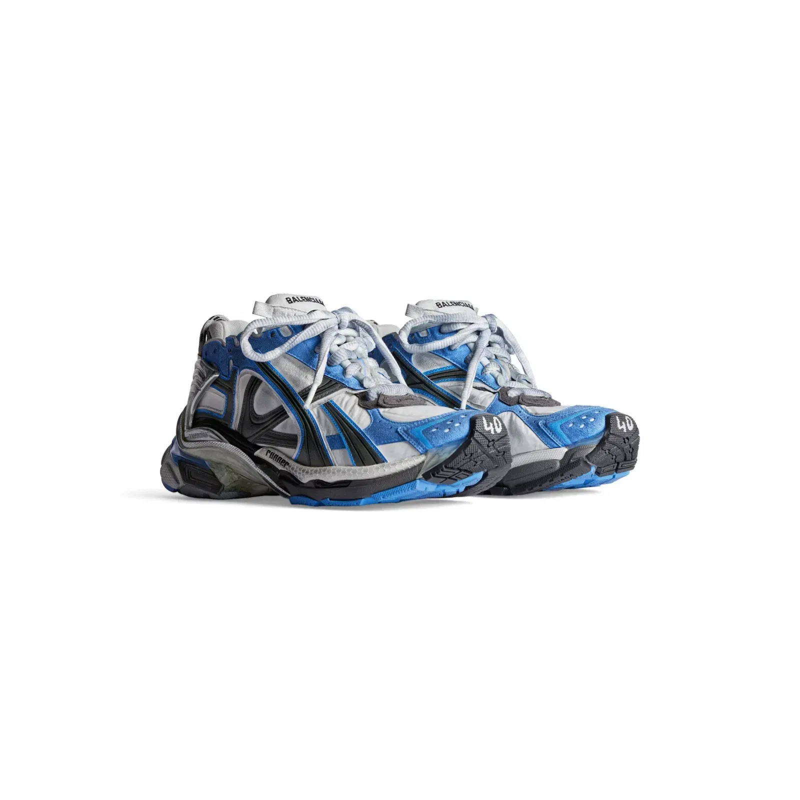 Balenciaga Runner Blue White Grey