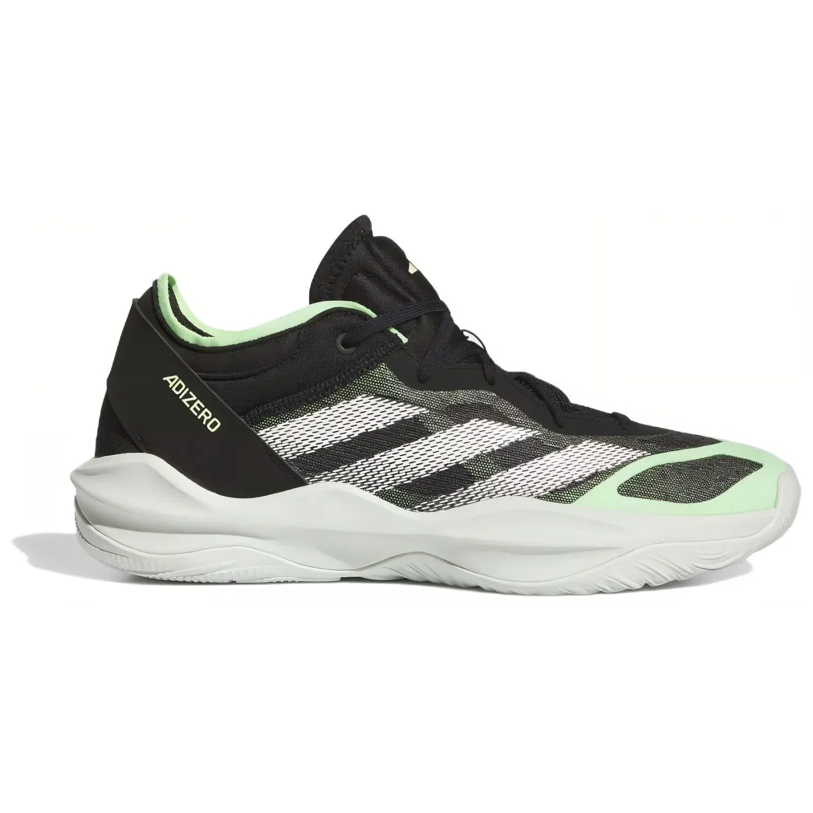 Adidas Adizero Select 2.0 Low Core Black Cloud White Green Spark