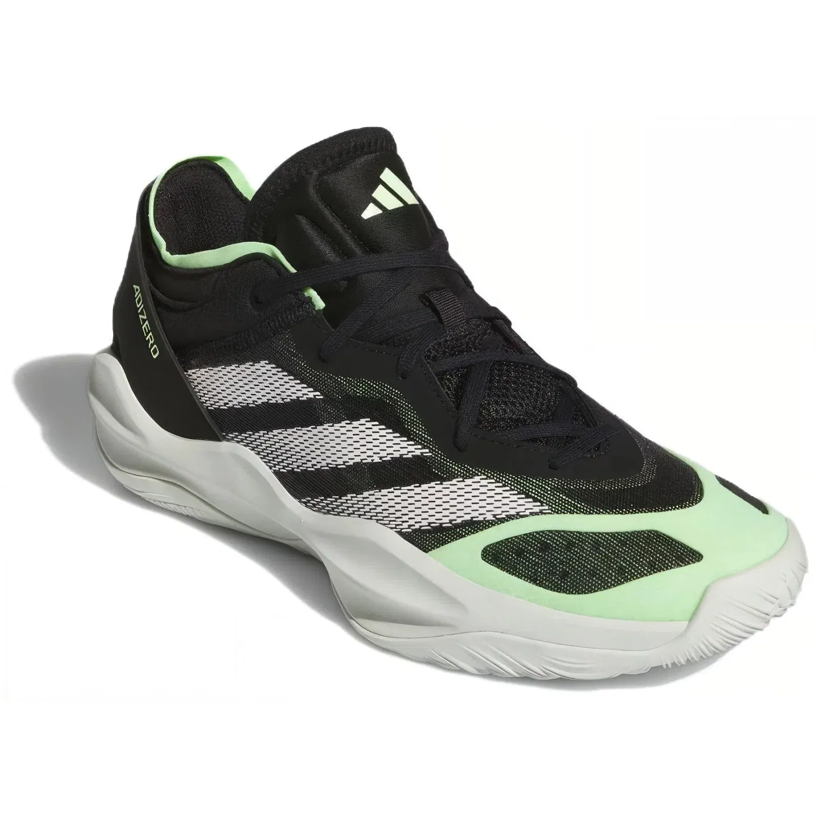 Adidas Adizero Select 2.0 Low Core Black Cloud White Green Spark