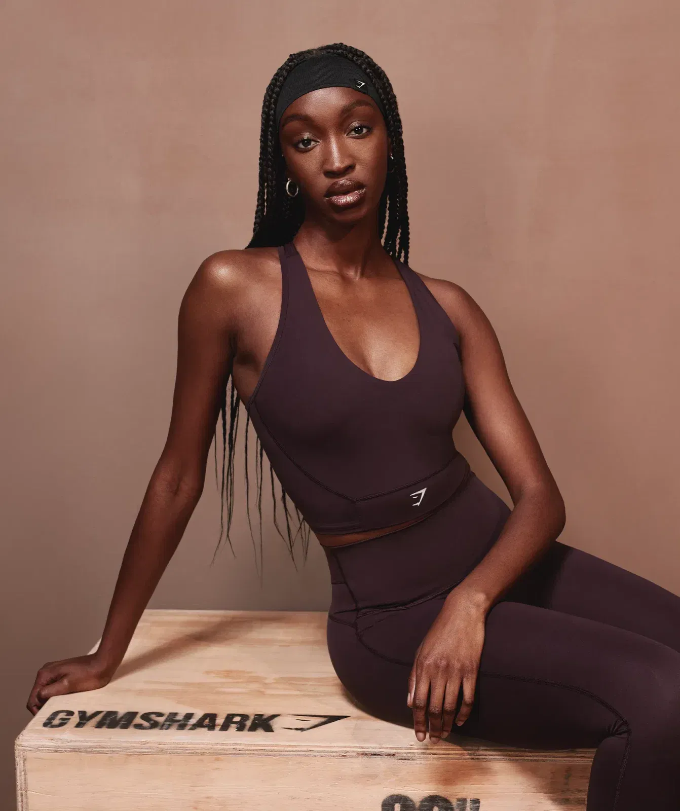 Gymshark Diffuse Sweat Headband "Black"