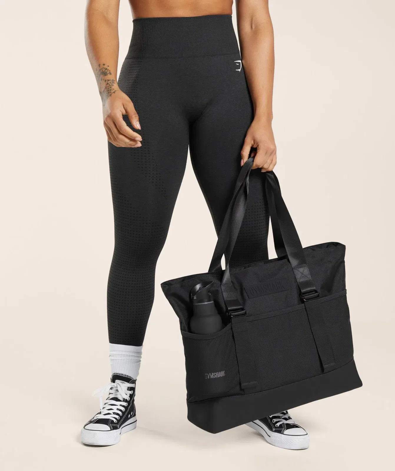 Women's Gymshark Everyday Tote Black