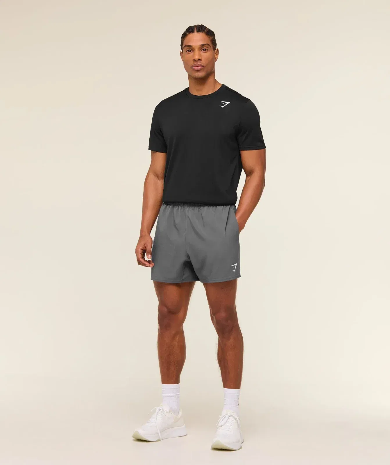 Gymshark Arrival 5" Shorts Silhouette Grey
