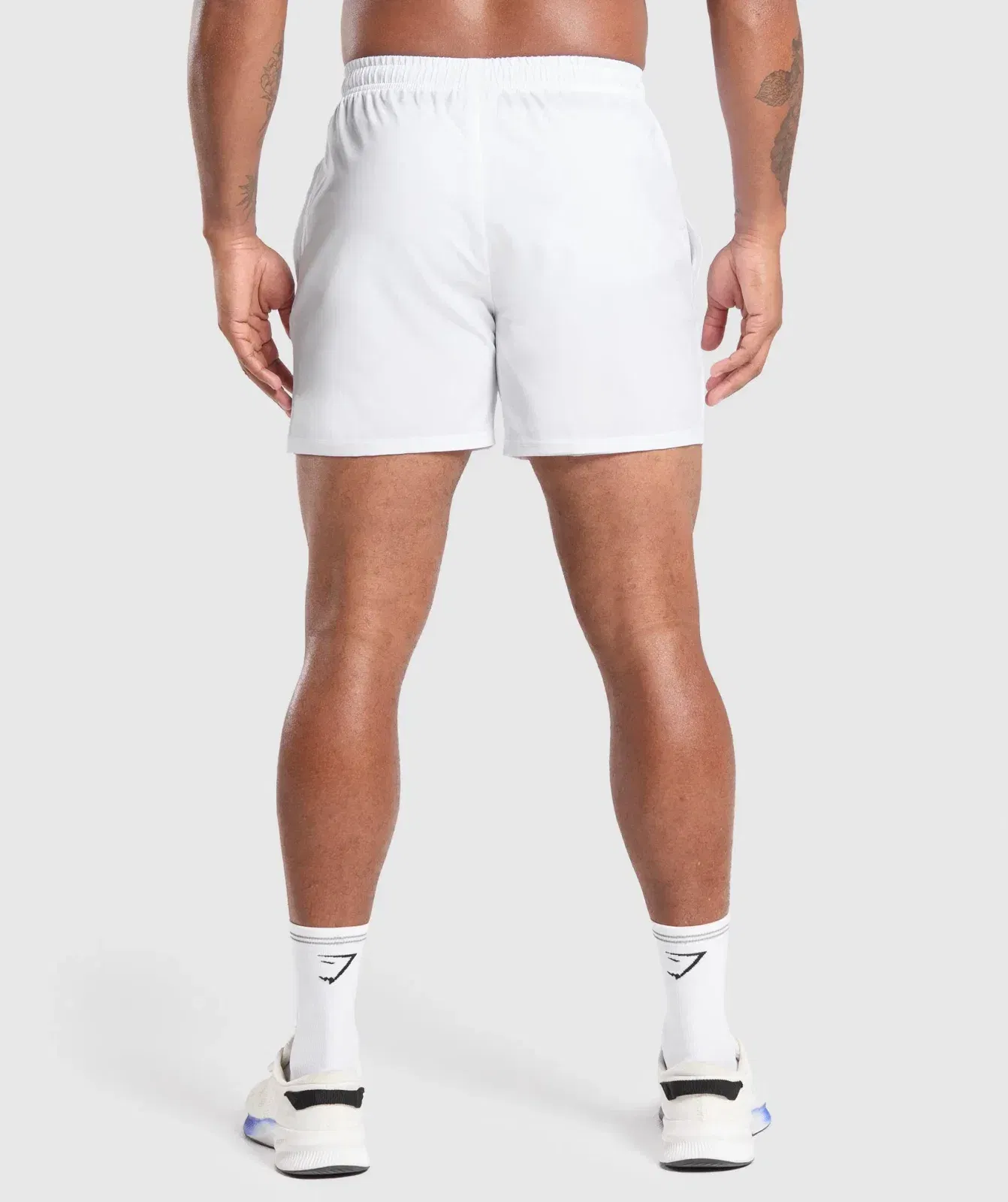 Gymshark Arrival 5" Shorts White
