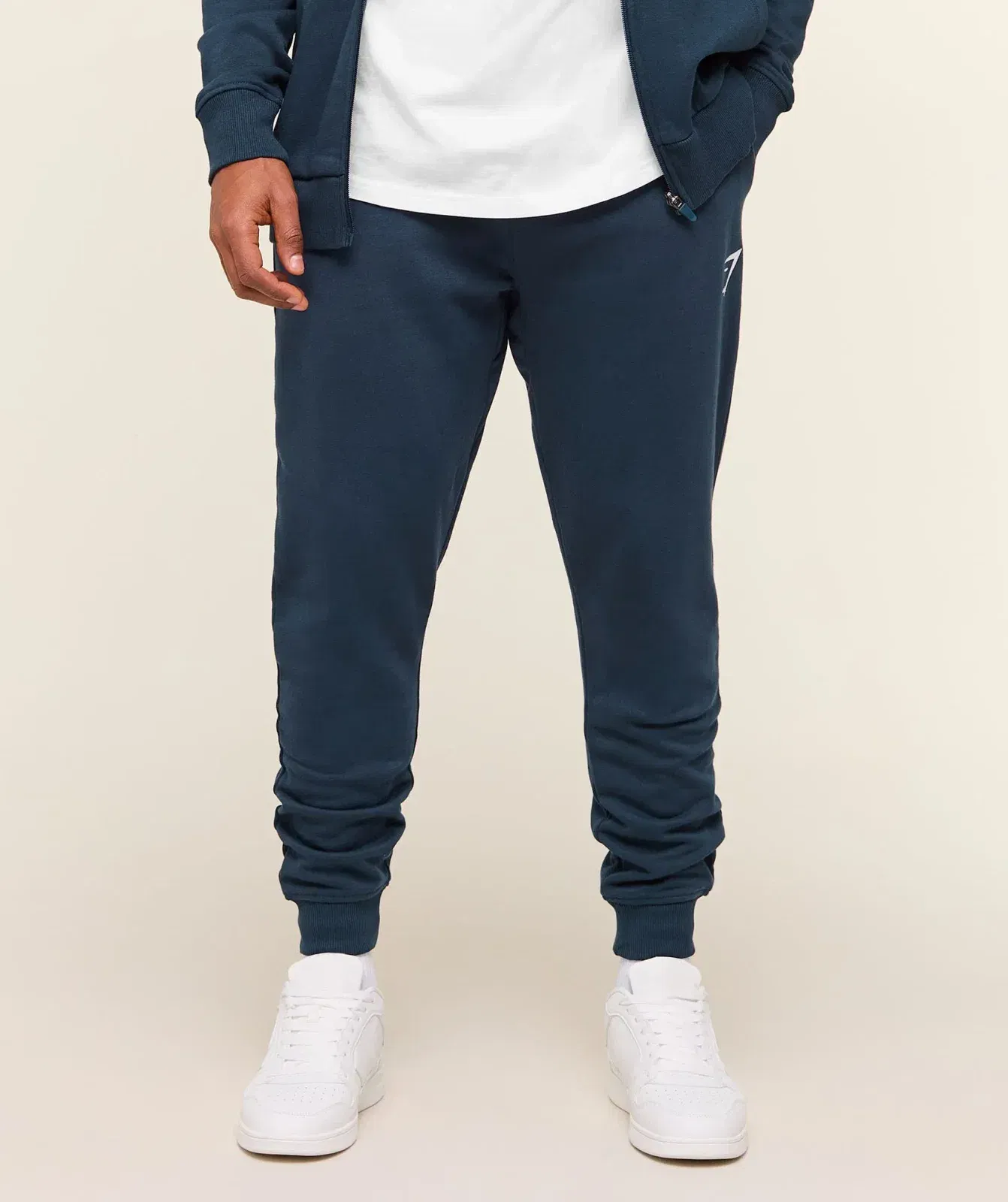 Gymshark Crest Joggers Navy