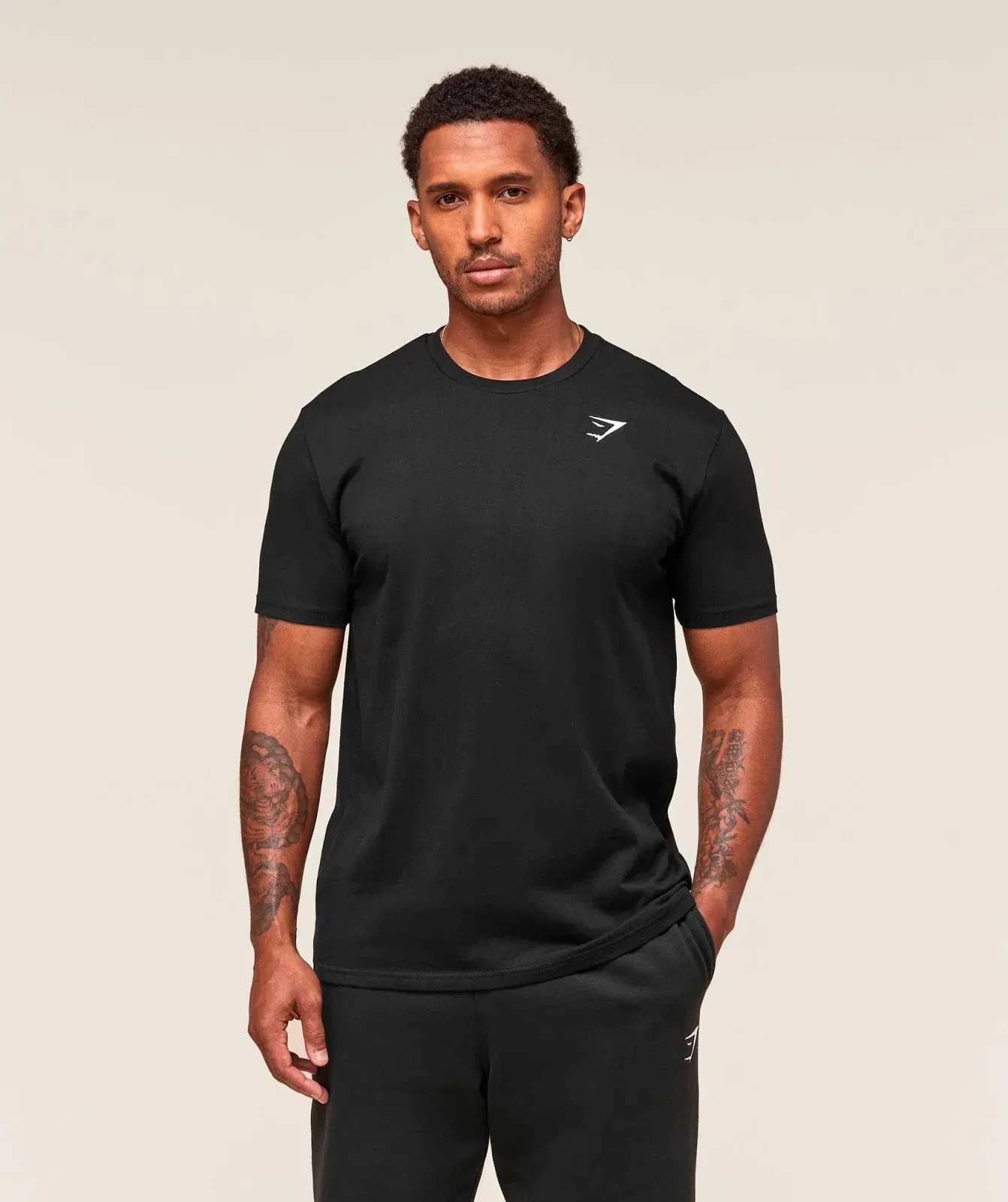Gymshark Crest T-Shirt "Black"