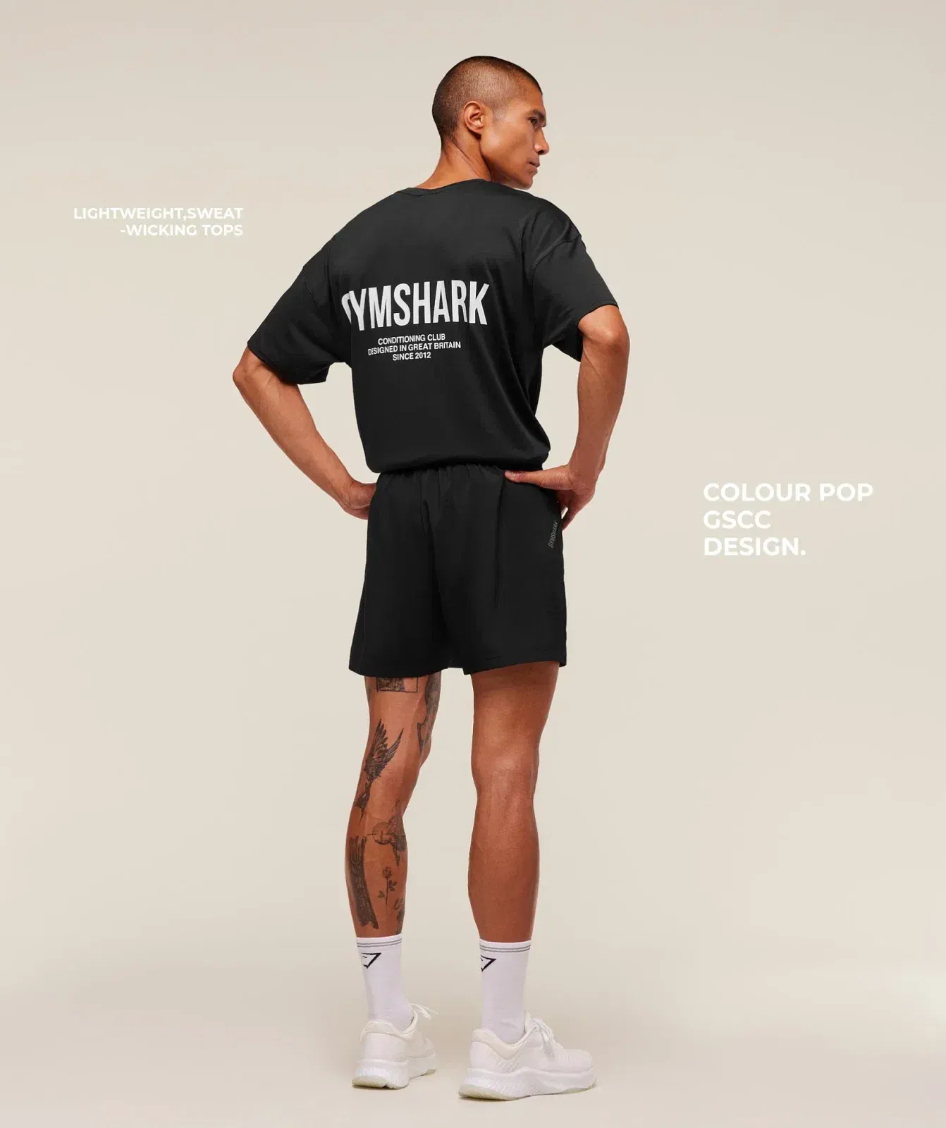 Gymshark Conditioning Club Oversized T-Shirt Black