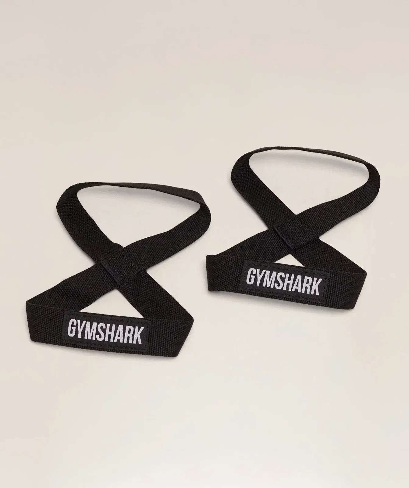 Gymshark Figure 8 Lifting Straps "Black"