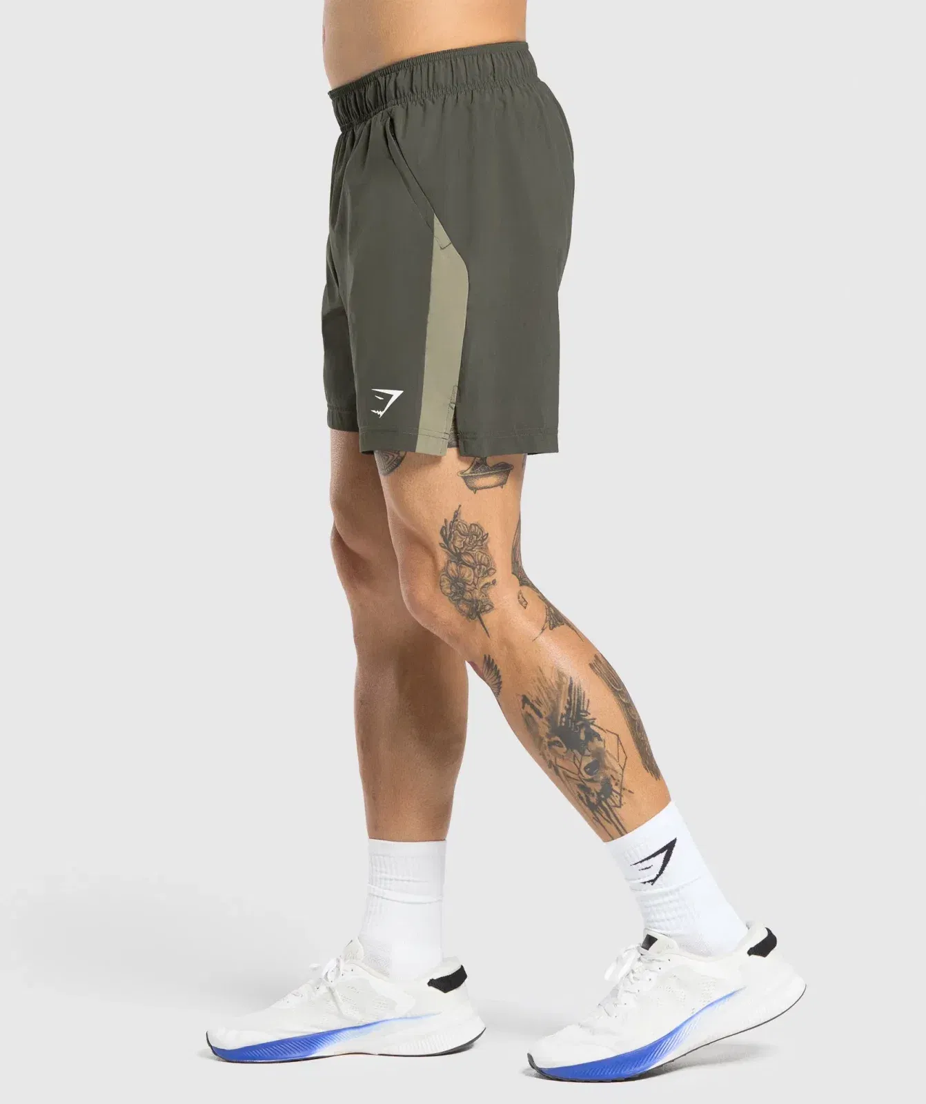 Gymshark Sport 7" Shorts Strength Green