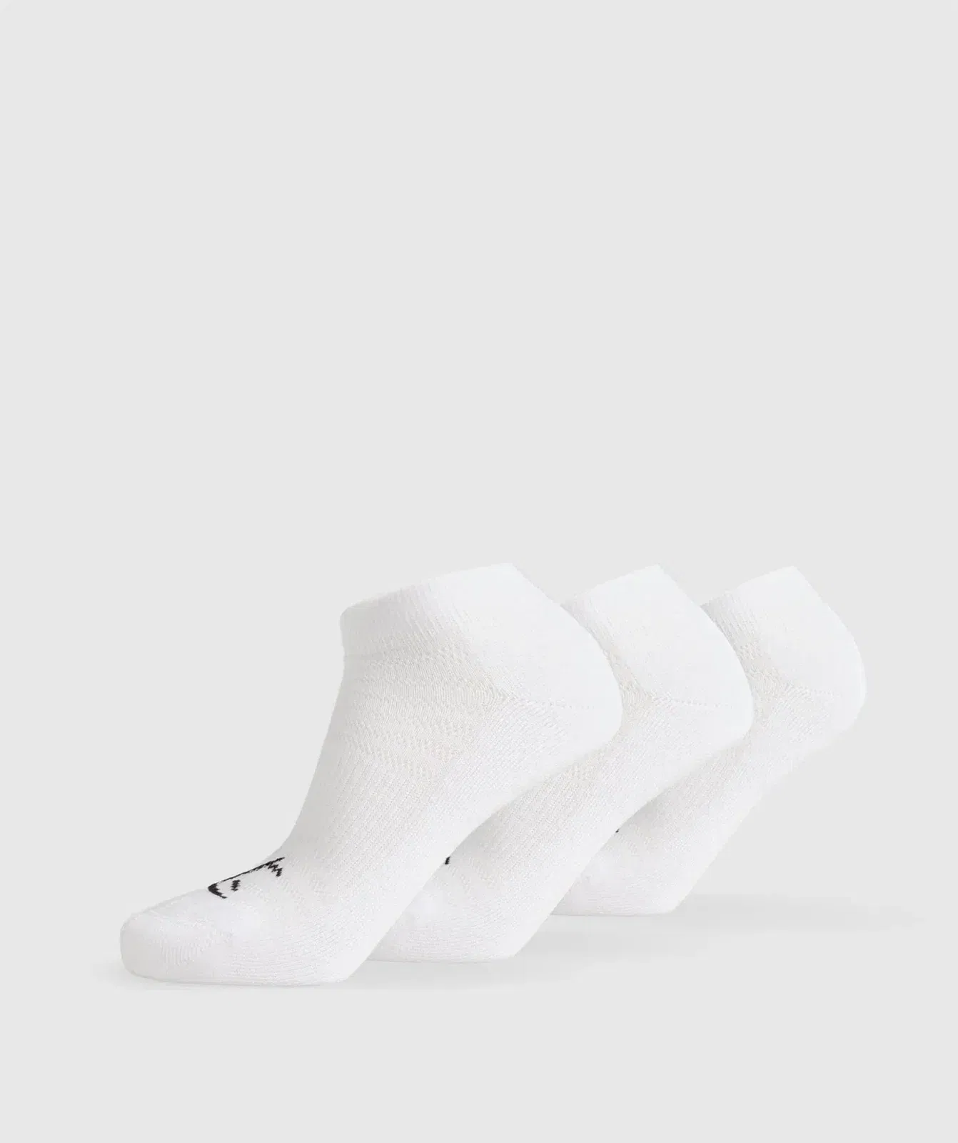 Gymshark Trainer Socks 3pk "White"