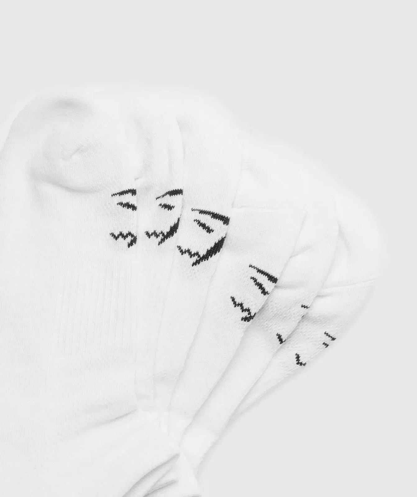 Gymshark Trainer Socks 3pk "White"