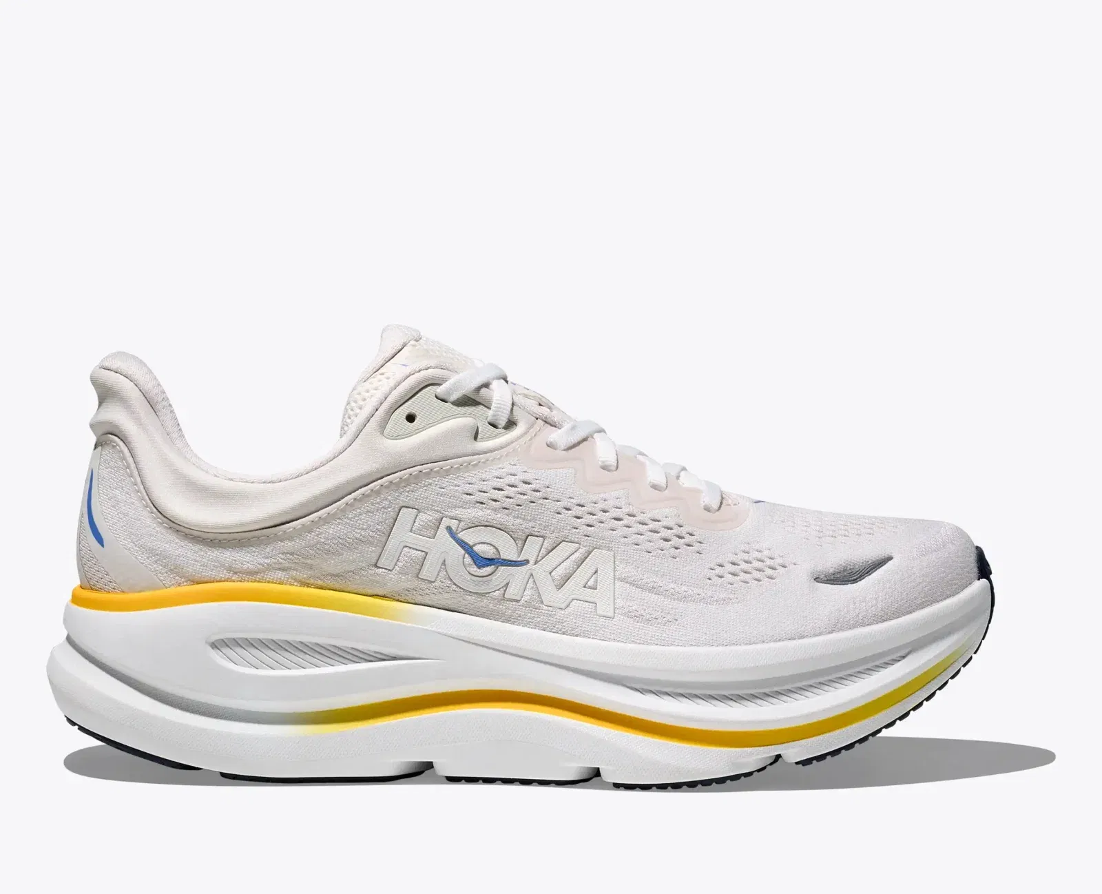 HOKA Bondi 9 White Grout