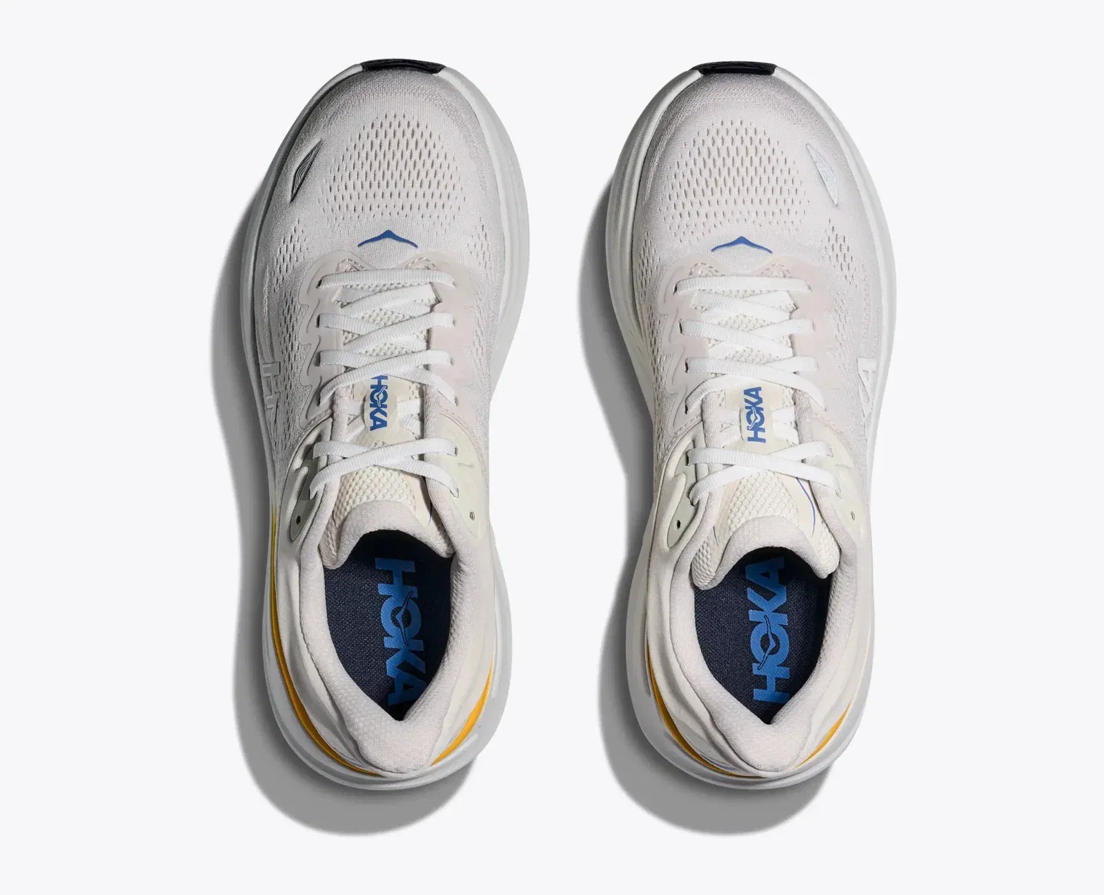 HOKA Bondi 9 White Grout