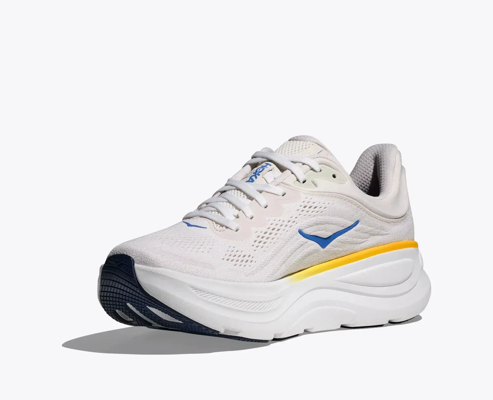 HOKA Bondi 9 White Grout