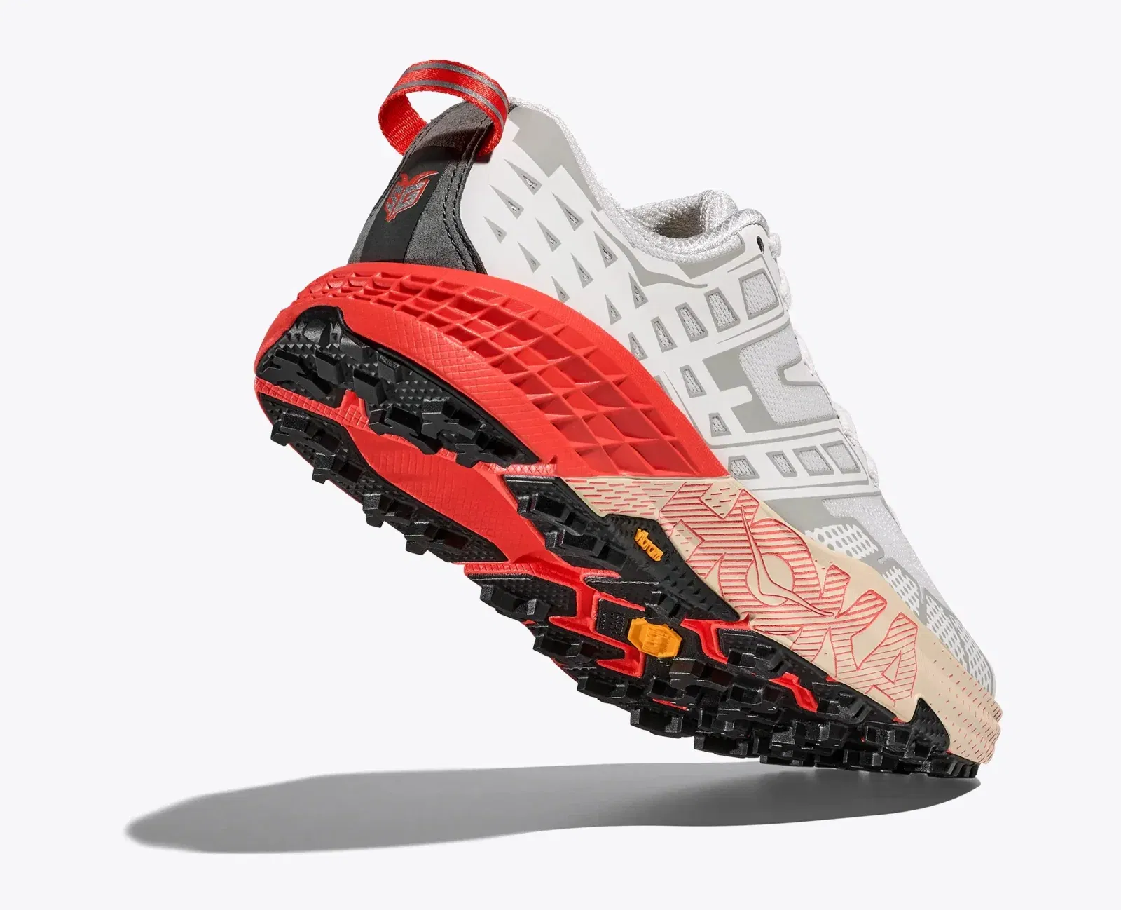 Hoka Speedgoat 2 White Tomato