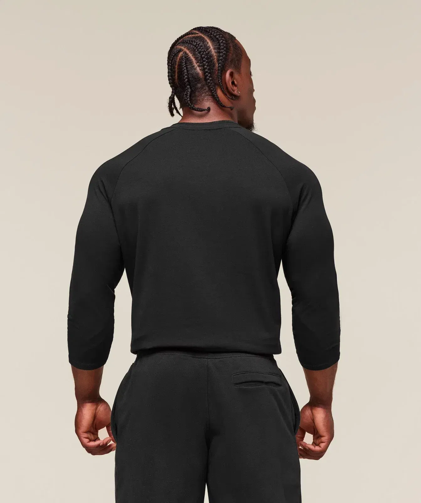 Gymshark Legacy Henley Black