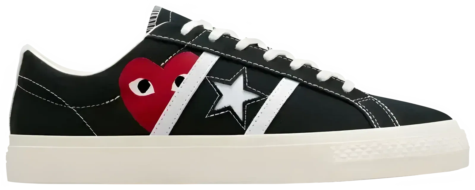Converse x PLAY Comme des Garçons One Star Academy Pro Black