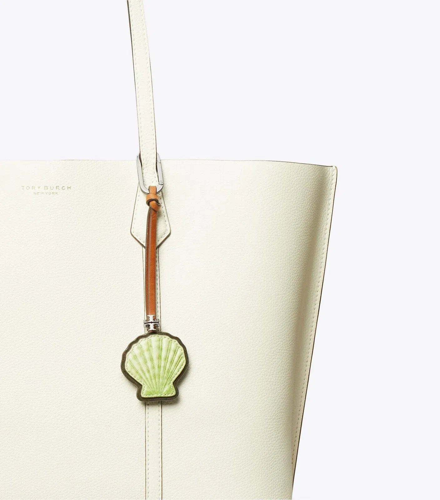 Leather Shell Bag Charm